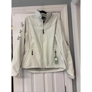 Roper Womens Artic White  Polyester Softshell Jacket. Size XL. NWT $57.95